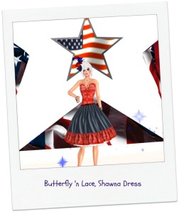 Butterfly N' Lace, Shawna dress- MP