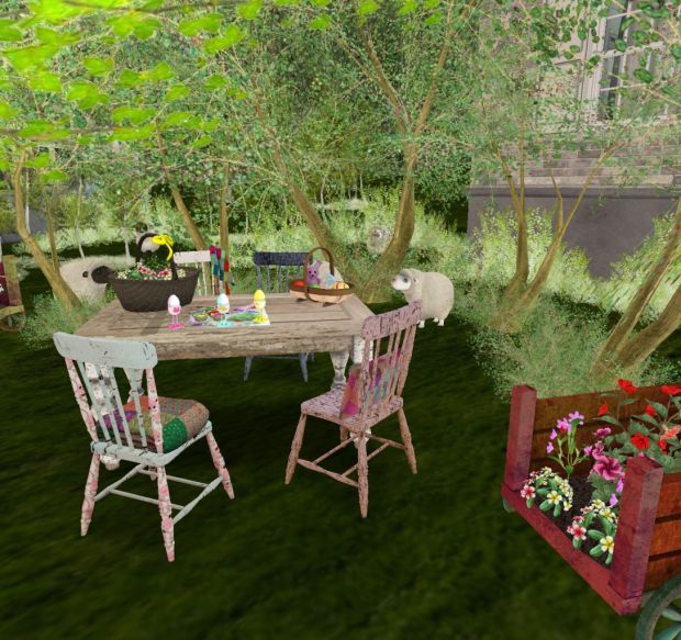 Easter Table & Chairs Sq overview